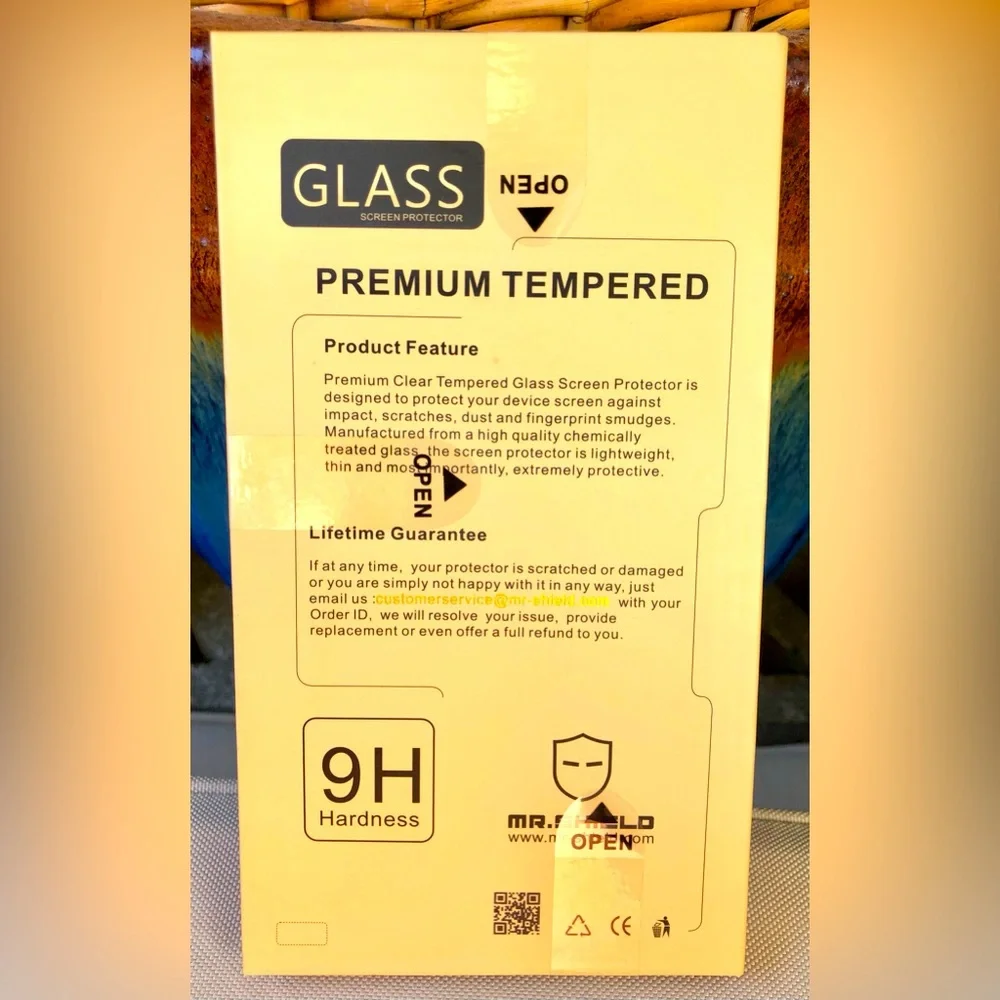 Mr. Shield Glass Screen Protector | Huawei P9 Plus | Brand New & Sealed | HD